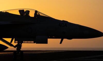 Two US Navy pilots shot down over Red Sea in apparent 'friendly fire' incident