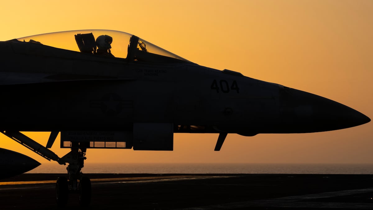 Two US Navy pilots shot down over Red Sea in apparent 'friendly fire' incident