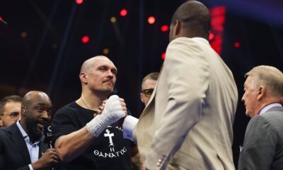 Daniel Dubois storms ring after Oleksandr Usyk's win over Tyson Fury to demand undisputed 'revenge' fight | Boxing News