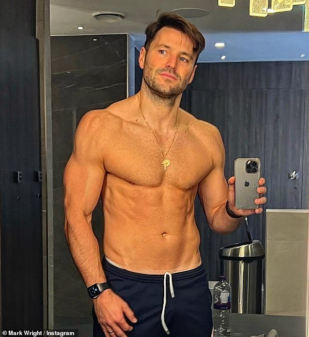 Former Extra TV host Mark was famed for his appearance on reality show TOWIE, starring alongside best friend James Argent and sister Jess Wright in the long running series