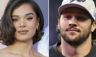 Actress Hailee Steinfeld and Buffalo Bills quarterback Josh Allen engaged after a year of dating