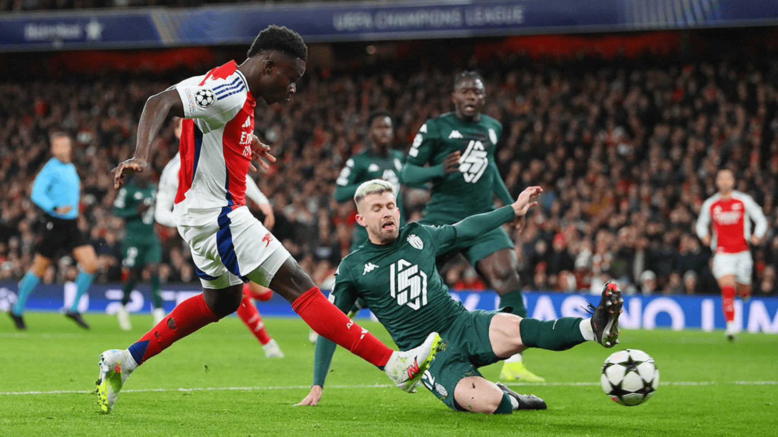 Arsenal 3 - 0 AS Monaco FC - Match Report