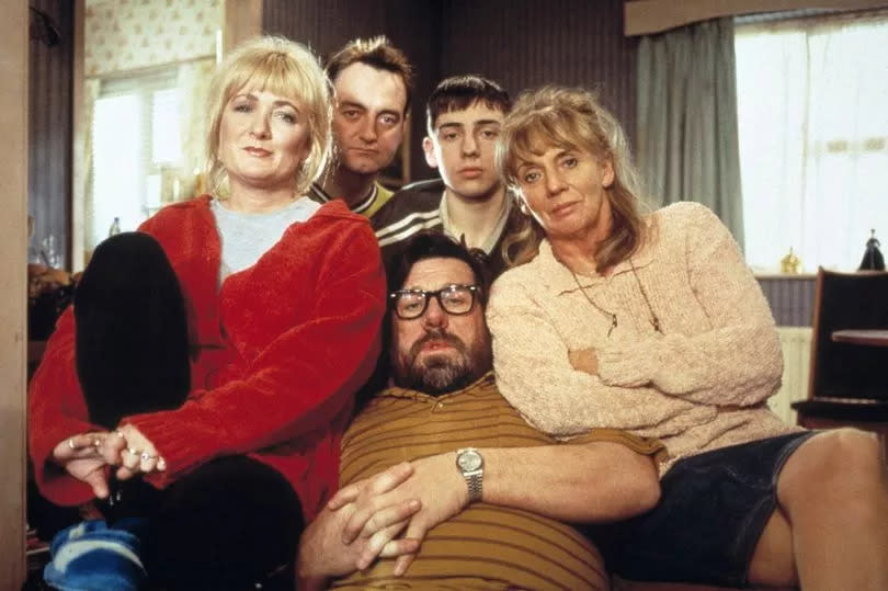 Caroline starred in The Royle Family alongside Craig Cash, Ricky Tomlinson, Ralf Little and Sue Johnston