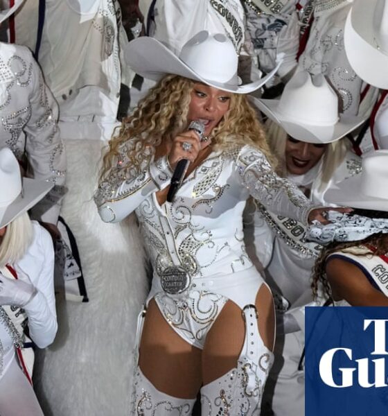 Beyoncé NFL half-time show review – country ho-ho-ho-down is playful and infectious | Beyoncé