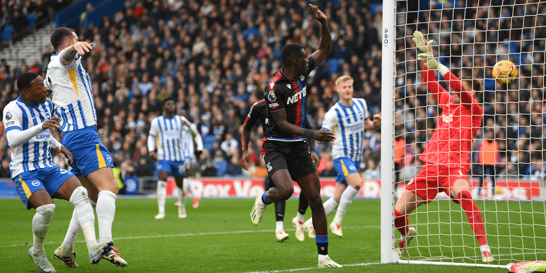 Brighton 1-3 Crystal Palace Stats: Ismaila Sarr at the Double as Palace Earn Derby Win