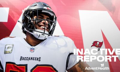 Buccaneers vs. Panthers Inactive Report