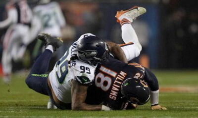 Caleb Williams 'will definitely take the heat' for Bears' offensive struggles in loss to Seahawks