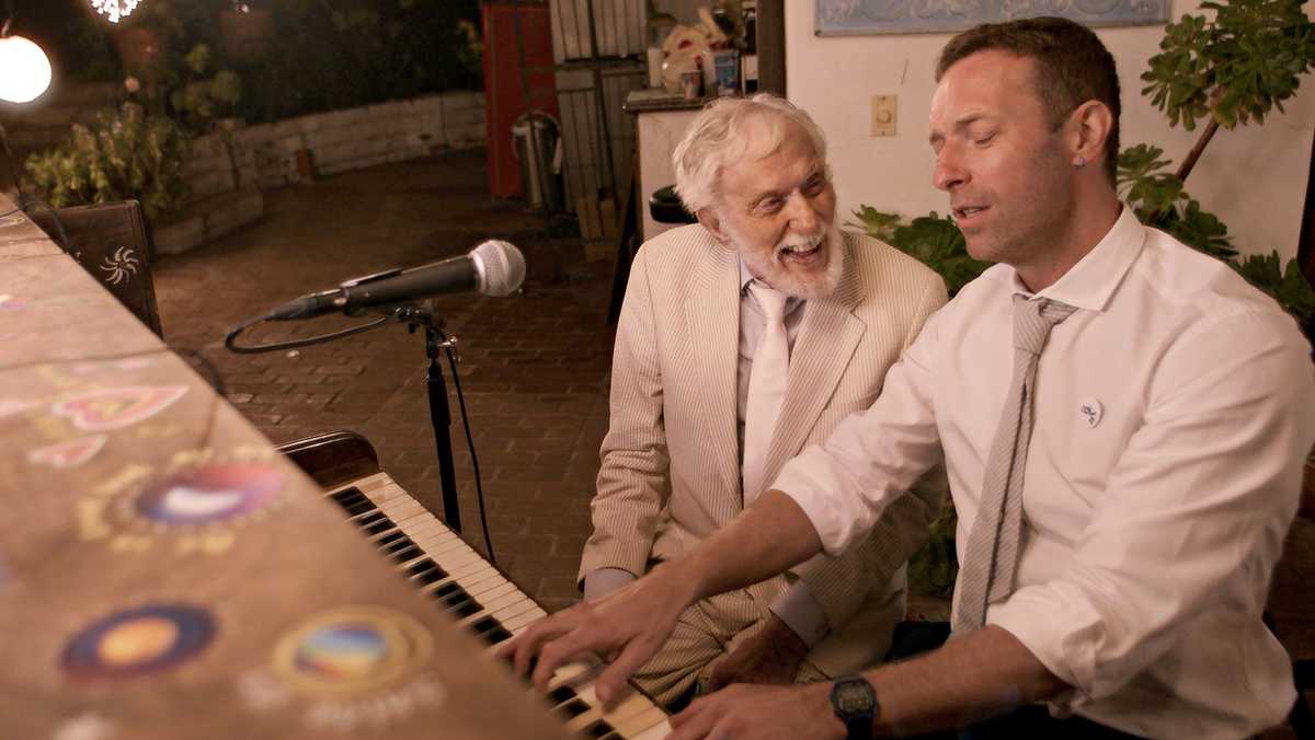 Dick Van Dyke dances, sings in new Coldplay music video