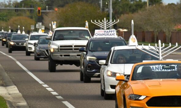 Hanukkah process gets underway as part of celebration, Viera festival