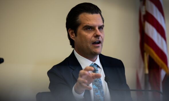 Lawmakers release report on Matt Gaetz sexual misconduct allegations : NPR