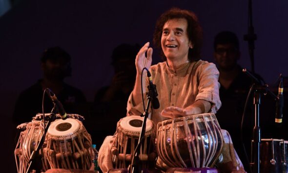 Legendary tabla virtuoso and Shakti founder Zakir Hussain dies at 73 : NPR