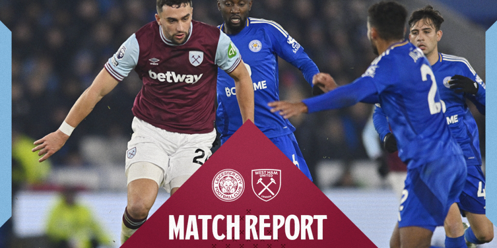 Match Report | Hammers fall to Leicester City defeat