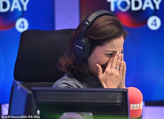 Mishal Husain presenter her final Today programme this morning as she leaves the BBC after 26 years