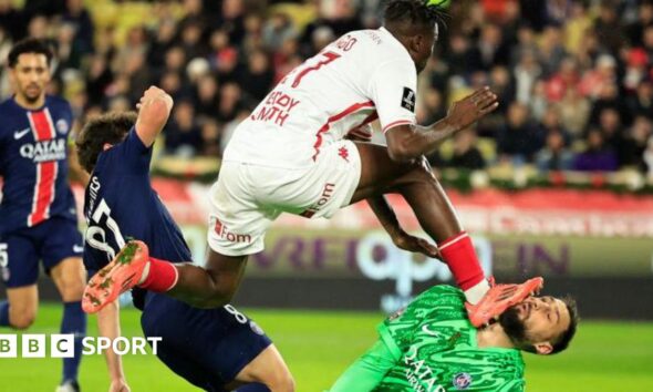 Monaco condemn racist abuse of defender Wilfried Singo after Gianluigi Donnarumma injury