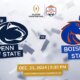 No. 6 Penn State Heading to College Football Playoff Quarterfinal at the Vrbo Fiesta Bowl to Face No. 3 Boise State