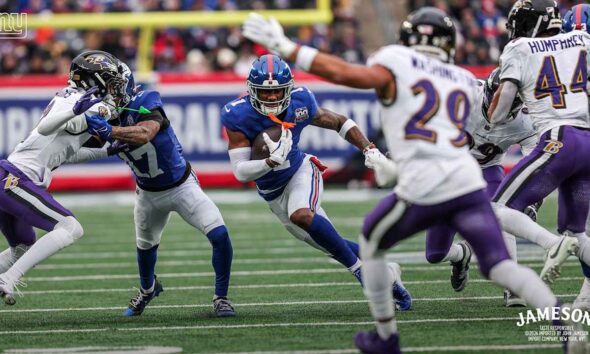 Notes & Stats: Giants vs. Ravens Recap