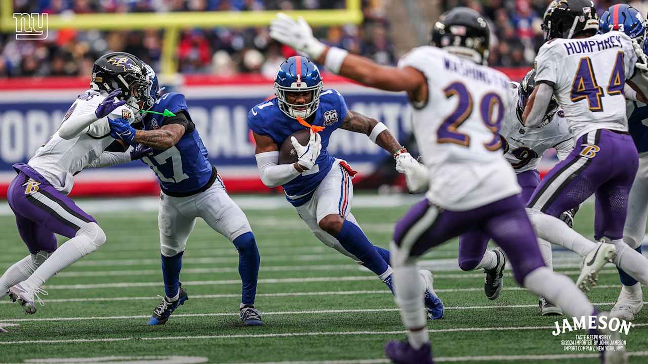 Notes & Stats: Giants vs. Ravens Recap