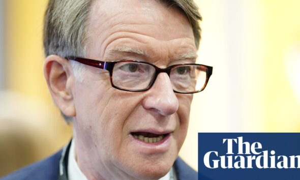 Peter Mandelson to be announced as UK’s next US ambassador | Peter Mandelson