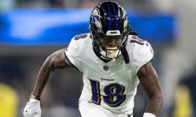 Ravens suspend WR Diontae Johnson one game for refusing to enter Week 13 loss to Eagles