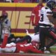 Texans WR Tank Dell hospitalized after severe knee injury on TD catch vs. Chiefs