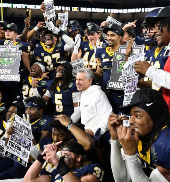 Toledo beats Pittsburgh in bowl-record six overtimes