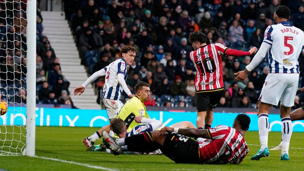 West Brom 2-2 Blades - whole match video