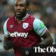 West Ham’s Michail Antonio in stable condition after serious car crash | West Ham United