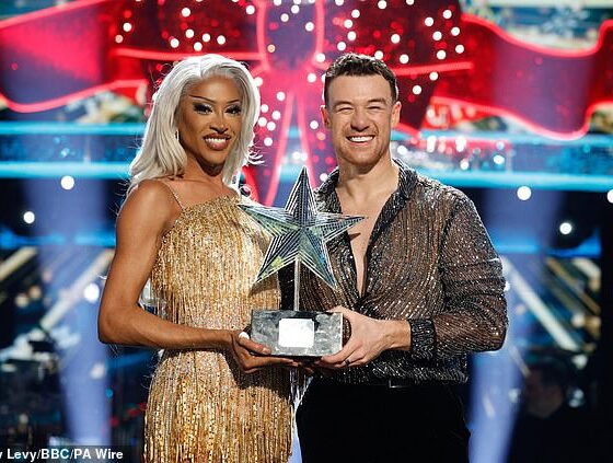 Tayce Szura-Radix was crowned winner of this year's Strictly Christmas special on Wednesday after performing with Kai Widdrington