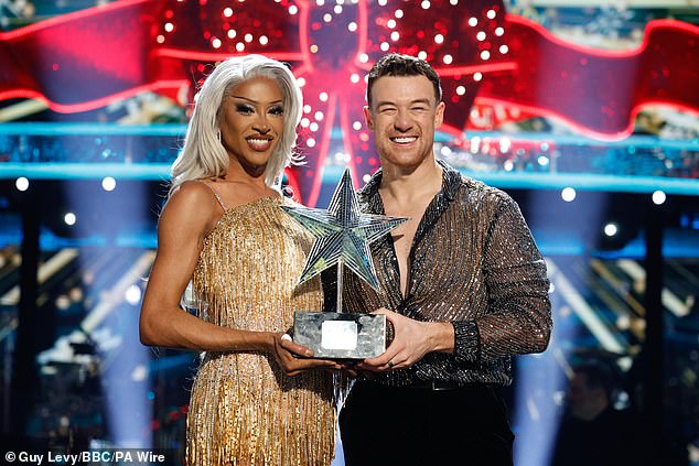 Tayce Szura-Radix was crowned winner of this year's Strictly Christmas special on Wednesday after performing with Kai Widdrington