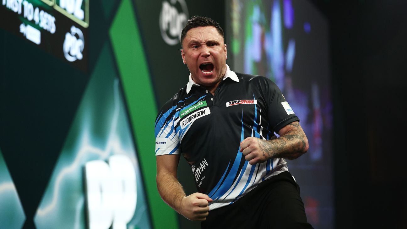 World Darts Championship 2025: Gerwyn Price downs Joe Cullen