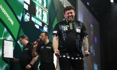 'I've had worse' - Callan Rydz responds to darts fans' X-rated chant about his hair