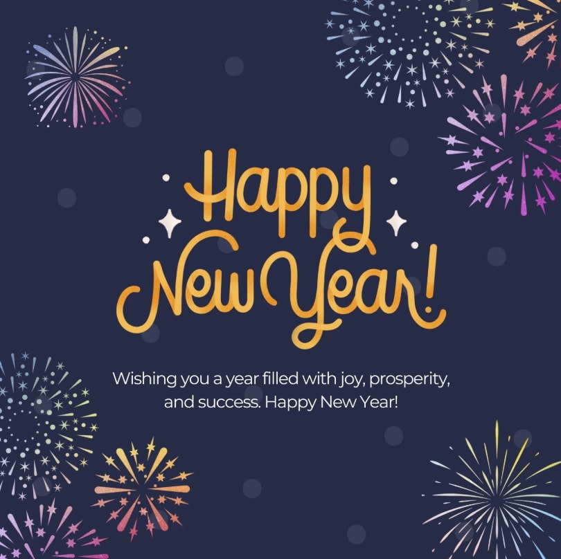 Happy New Year 2025!(Image by Canva)