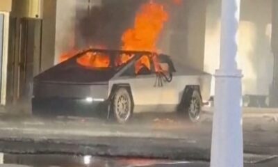 Tesla Cybertruck explosion outside Trump hotel investigated as potential terror attack | US News