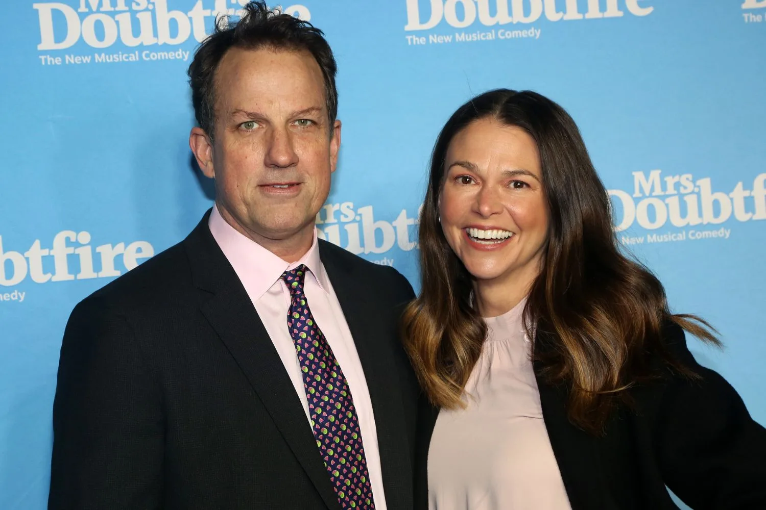 Sutton Foster and Ted Griffin 