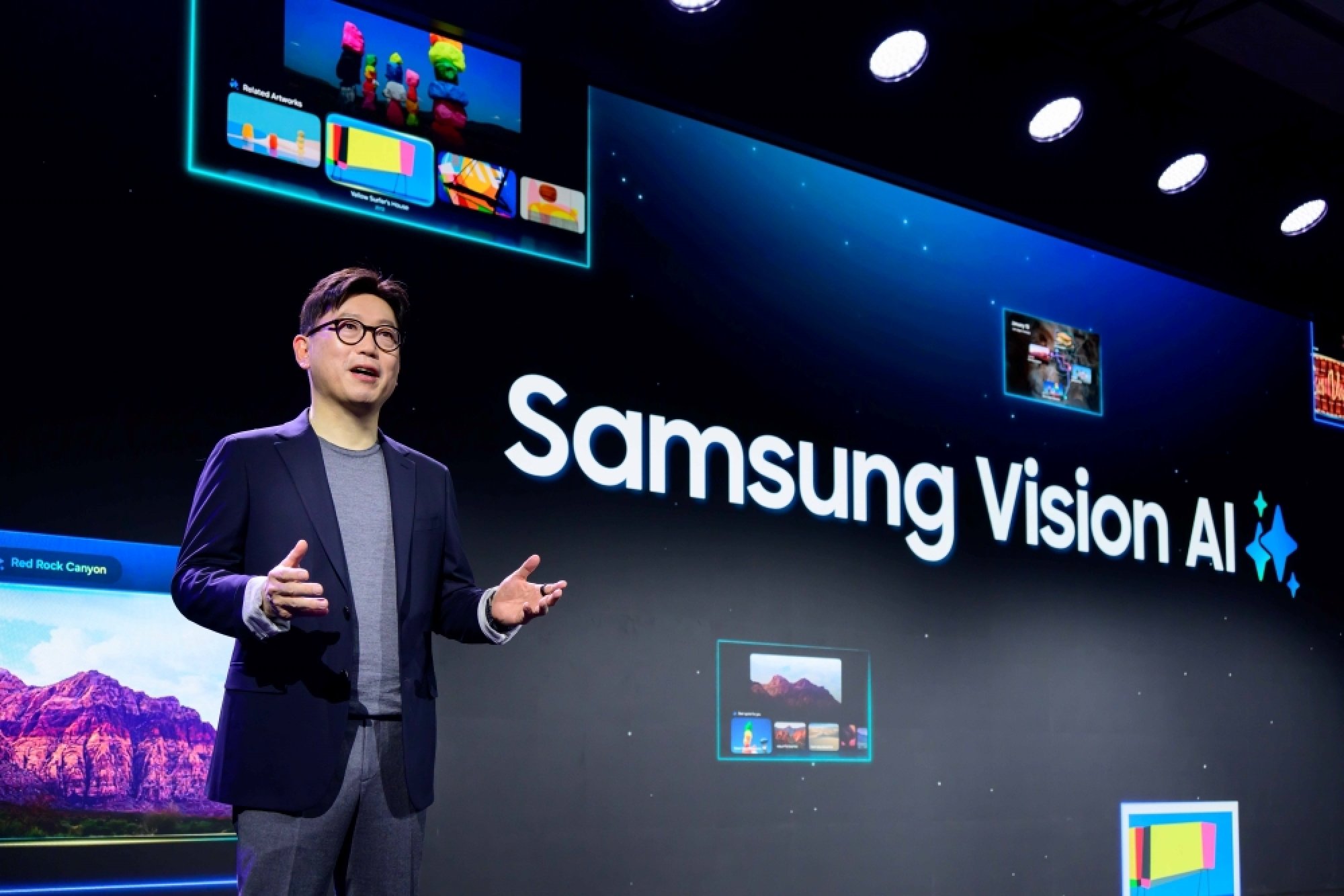 Samsung Vision AI unveiled at CES 2025