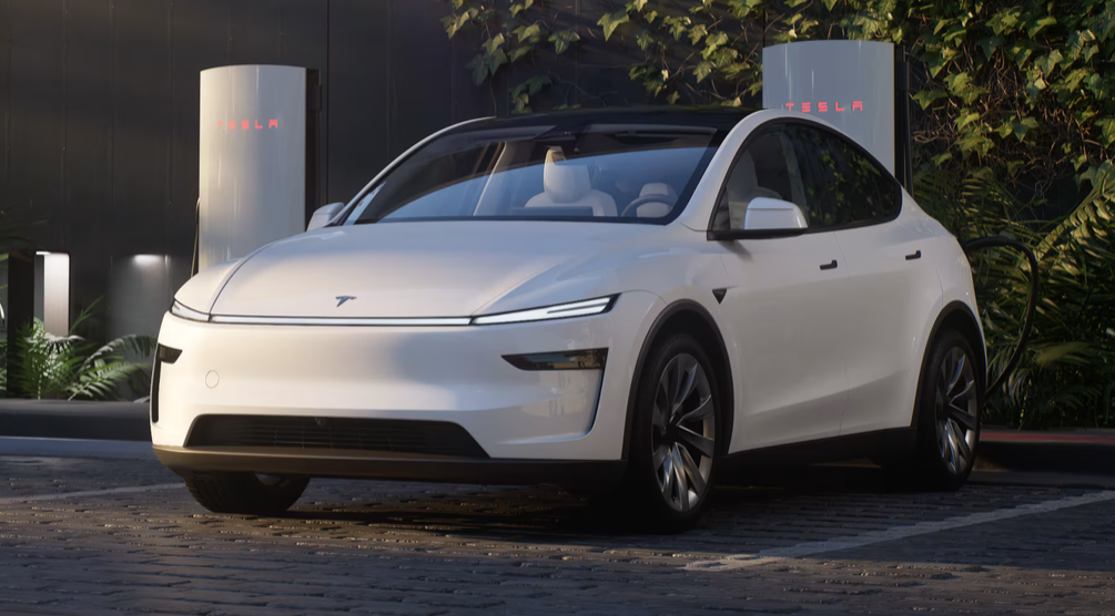 The new 2025 Tesla Model Y will charge at Tesla Superchargers at speeds of up to 250kW