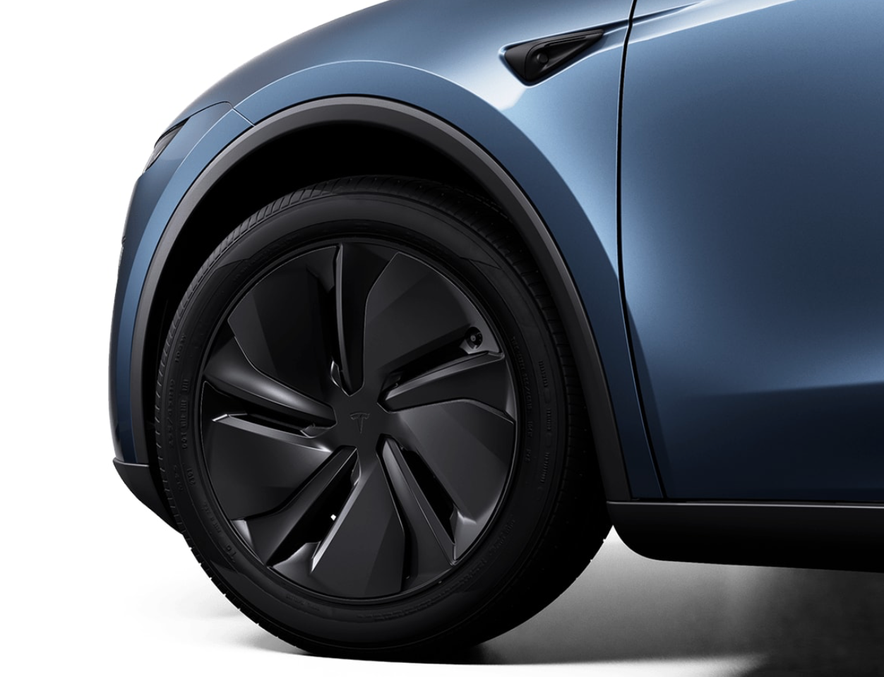 New more aerodynamic Storm Hub wheels boost the 2025 Tesla Model Y’s efficiency