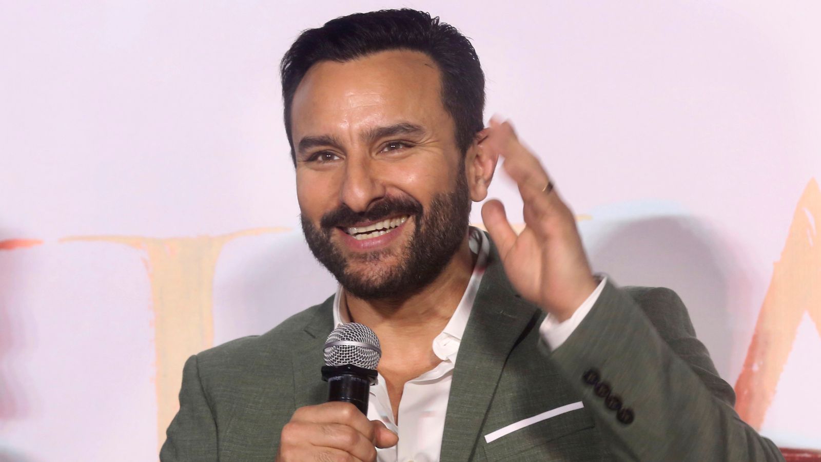 Saif Ali Khan in Mumbai in 2019. Pic: AP