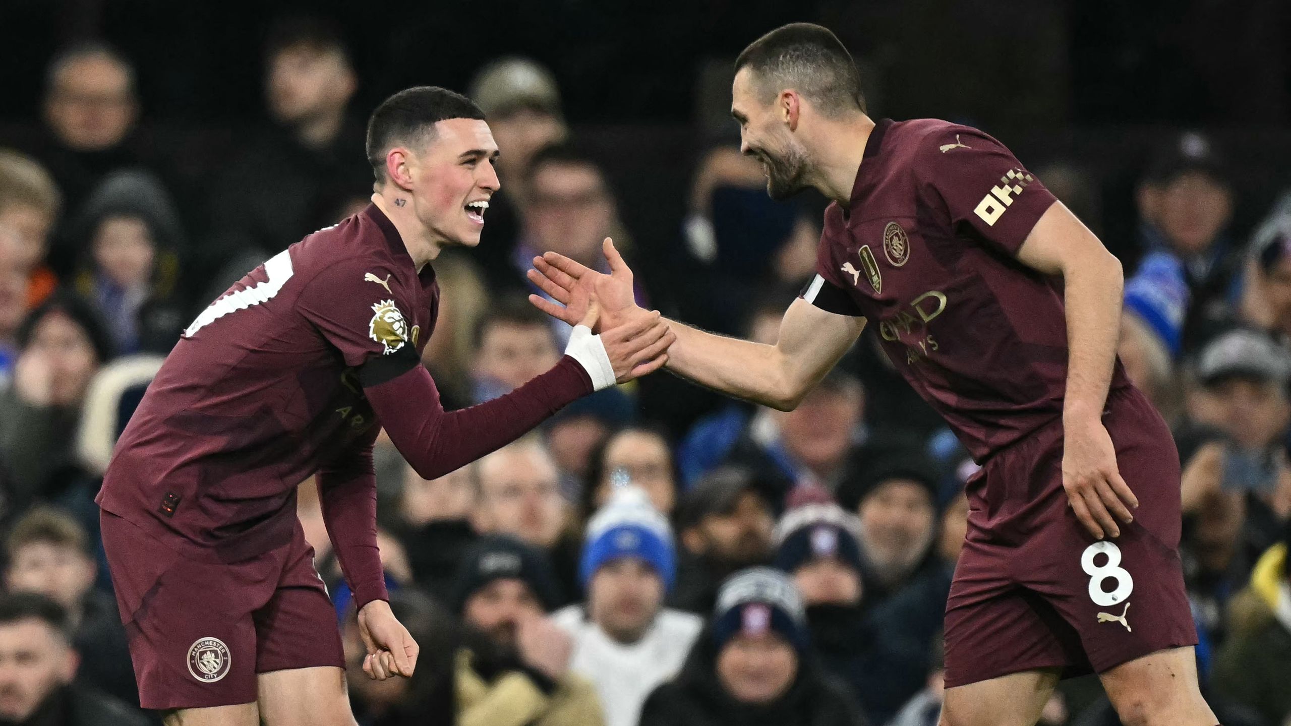 Phil Foden stars and nets a brace as the champions put on a show at Portman Road