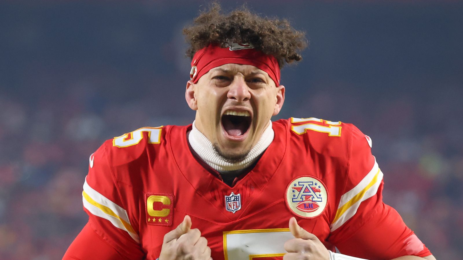 Patrick Mahomes is looking to win a third Super Bowl in a row