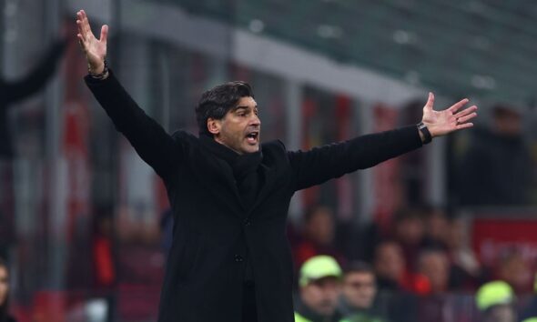 AC Milan fire Paulo Fonseca; appoint Sergio Conceicao