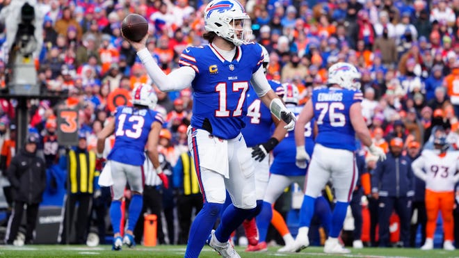 Bills win, set playoff date with Ravens