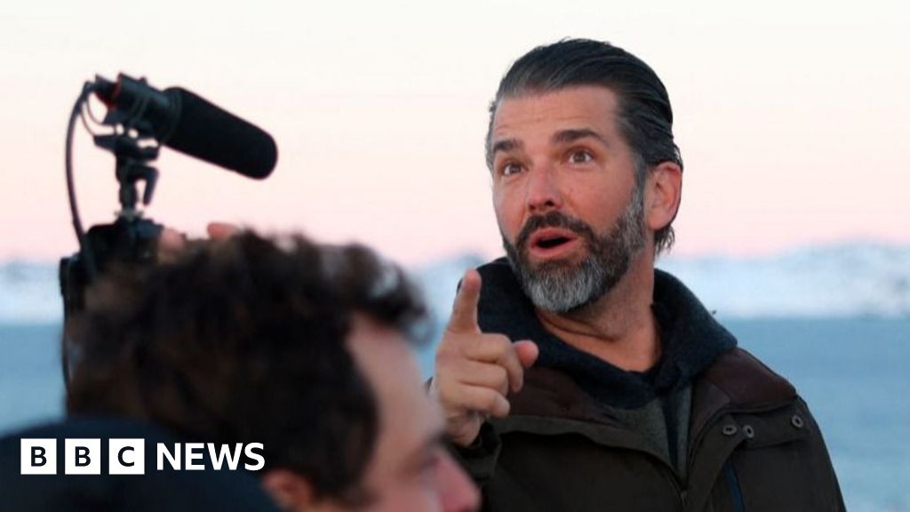 Donald Trump Jr arrives in Greenland after dad says US should own territory