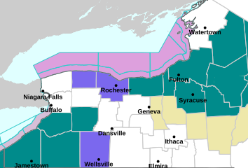 Map of Forecast Area