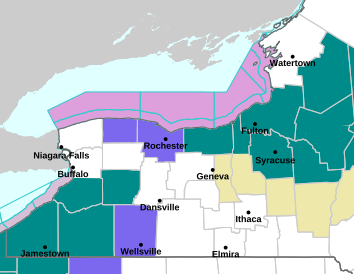 Map of Forecast Area