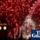 London welcomes new year with fireworks as weather cancels events across UK | UK news