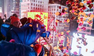 Missed the 2025 Times Square ball drop and New Year's Eve celebration? Watch the highlights here