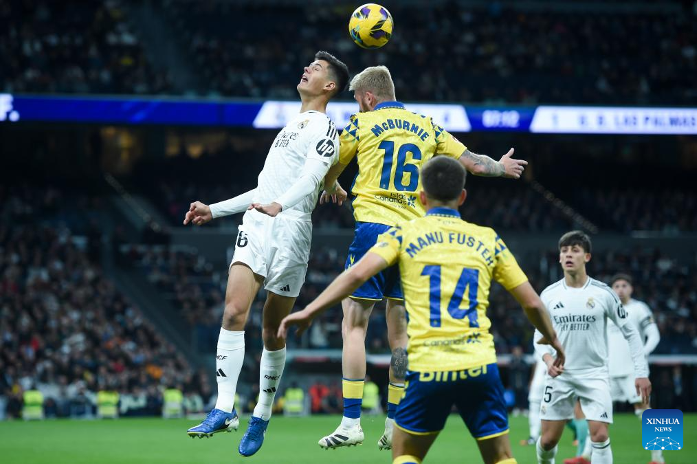 Real Madrid vs. UD Las Palmas-Xinhua