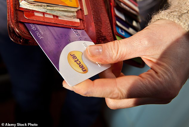 Sainsbury's shoppers who hold a Nectar card paid £112.13 while those without paid £116 - with Nectar card holders paying a £12 difference per weekly shop, or £624 (stock image)