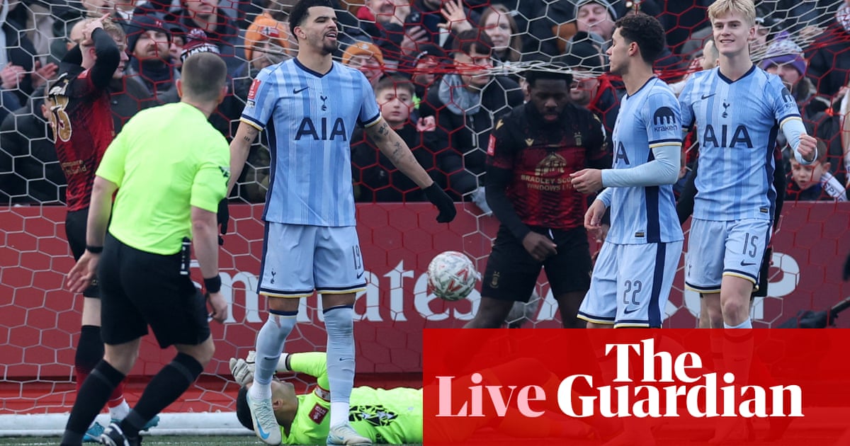 Tamworth 0-3 Tottenham: FA Cup third round – as it happened | FA Cup